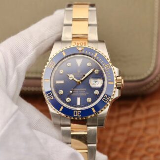 AAA Replica Rolex Submariner Date 116613LB-97203 GM Factory Wrapped Gold Mens Watch