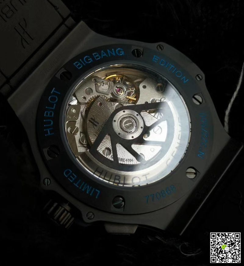 AAA V6 Factory Replica Hublot Big Bang Chronograph 301.AI.460.RX Ceramic Mens Watch