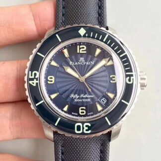 AAA Replica Blancpain Fifty Fathoms Automatique 5015D-1140-52B ZF Factory Mens Watch