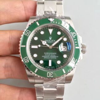 AAA Replica Rolex Submariner Date 116610LV Noob Factory V9 Green Dial Mens Watch