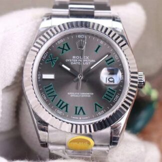 AAA Replica Rolex Datejust M126334-0021 TW Factory Gray Dial Mens Watch