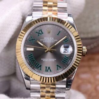 AAA Replica Rolex Datejust M126333-0020 TW Factory Gray Dial Mens Watch