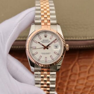 AAA Replica Rolex Datejust 126233 GM Factory White Luminous Scale Dial Ladies Watch
