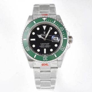 AAA Replica Rolex Submariner Date M126610LV-0002 41MM ROF Factory Black Dial Mens Watch