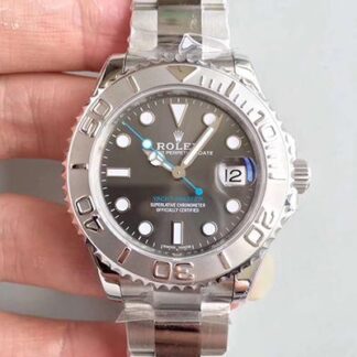 AAA Replica Rolex Yacht-Master 40MM 116622 AR Factory Anthracite Dial Mens Watch
