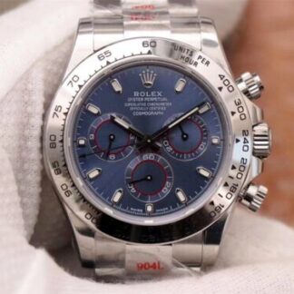 AAA Replica Rolex Daytona 116509-78599 Noob Factory Blue Dial Mens Watch