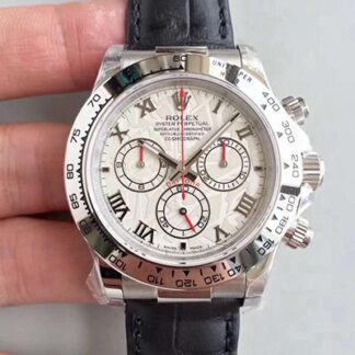 AAA Replica Rolex Daytona 116520 JH Factory White Dial Mens Watch