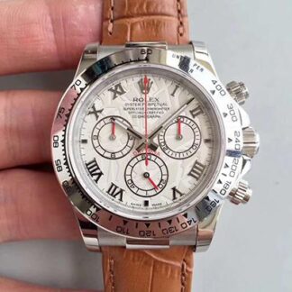 AAA Replica Rolex Daytona Cosmograph 116520 JH Factory White Dial Mens Watch