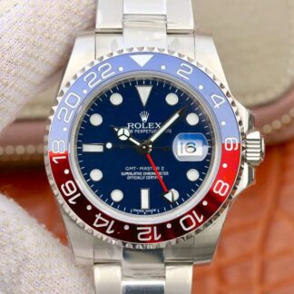 AAA Replica Rolex GMT Master II 126710BLRO EW Factory Blue Dial Mens Watch