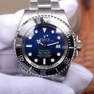 AAA Replica Rolex Sea-Dweller Deepsea M126660-0002 Noob Factory Blue Dial Mens Watch