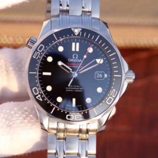AAA Replica Omega Seamaster Diver 300M 212.30.41.20.01.003 MKS Factory Black Dial Mens Watch