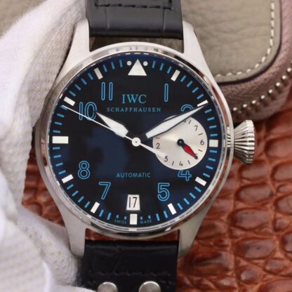 AAA Replica IWC Pilot Alexei Nemov IW500431 ZF Factory Blue Dial Mens Watch