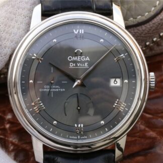 AAA Replica Omega De Ville Prestige 424.13.40.21.06.001 TW Factory Gray Dial Mens Watch