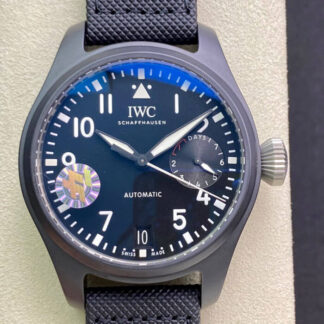 AAA Replica IWC Big Pilot Edition Boutique Rodeo Drive IW502003 ZF Factory V2 Blue Dial Mens Watch