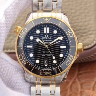 AAA Replica Omega Seamaster Diver 300M 210.20.42.20.01.002 VS Factory Black Dial Mens Watch