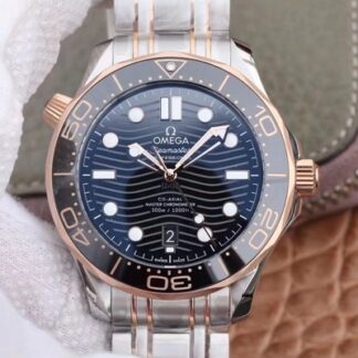 AAA Replica Omega Seamaster Diver 300M 210.20.42.20.01.001 VS Factory Black Dial Mens Watch