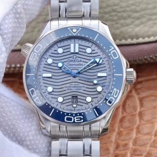 AAA Replica Omega Seamaster Diver 300M 210.30.42.20.06.001 VS Factory Gray Dial Mens Watch