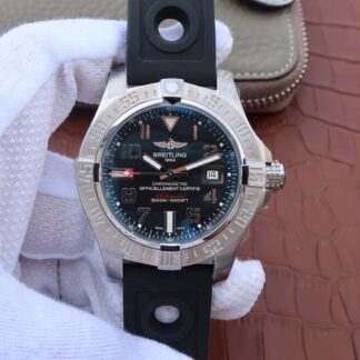 AAA Replica Breitling Avenger II A3239011/BC34/170A GF Factory Black Dial Mens Watch