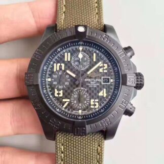 AAA Replica Breitling Avenger II USA Military Limited Edition M133715N GF Factory Fiber Dial Mens Watch