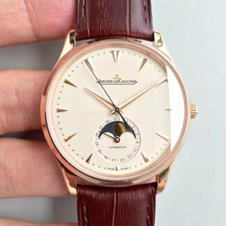 AAA Replica Jaeger-LeCoultre Master Ultra Thin Moon 1362520 ZF Factory White Dial Mens Watch