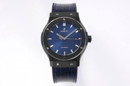 AAA Replica GSF Hublot Classic Fusion 542.CM.7170.LR GS Factory Ceramic Blue Dial Mens Watch