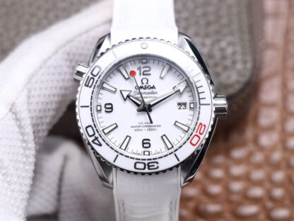 AAA Replica Omega Seamaster 522.33.40.20.04.001 Tokyo 2020 Limited Edition VS Factory White Strap Ladies Watch