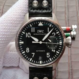 AAA Replica IWC Pilot IW500912 ZF Factory Stainless Steel Black Dial Mens Watch