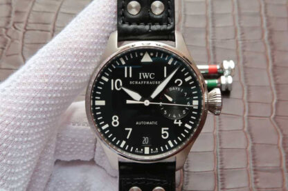 AAA Replica IWC Pilot IW500912 ZF Factory Stainless Steel Black Dial Mens Watch
