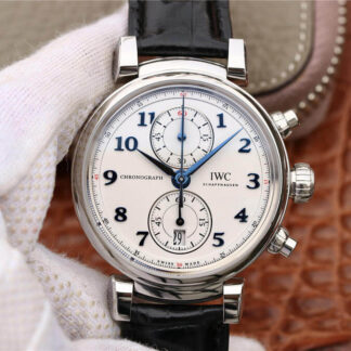 AAA Replica IWC Da Vinci Laureus Sport For Good Foundation YL Factory Stainless Steel White Dial Mens Watch