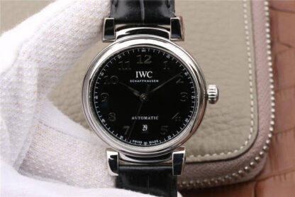AAA Replica IWC Da Vinci IW356601 MKS Factory Stainless Steel Black Dial Mens Watch