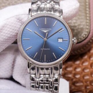 AAA Replica Longines Presence L4.922.4.92.6 RM Factory Blue Dial Mens Watch