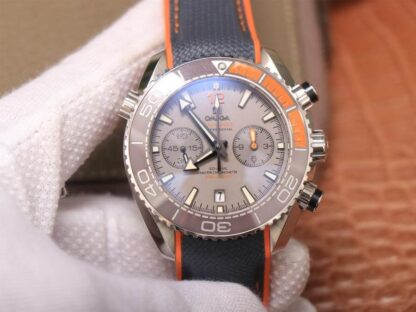 AAA Replica Omega Seamaster 215.92.46.51.99.001 OM Factory Knitted Strap Mens Watch