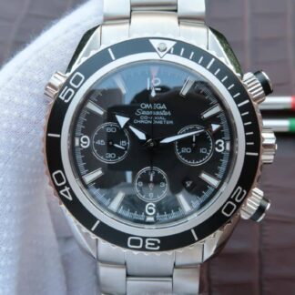AAA Replica Omega Seamaster Ocean Universe 600M 2210.50.00 OM Factory Stainless Steel Black Dial Mens Watch