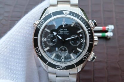 AAA Replica Omega Seamaster Ocean Universe 600M 2210.50.00 OM Factory Stainless Steel Black Dial Mens Watch