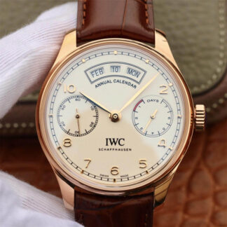 AAA Replica IWC Portugieser IW503504 ZF Factory Stainless Steel White Dial Mens Watch