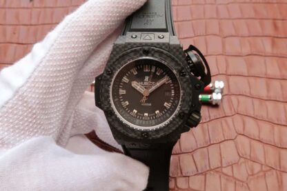 AAA Replica Hublot King Power Oceanographic 4000M 731.QX.1140.RX V6 Factory Black Dial Mens Watch