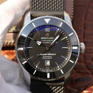 AAA Replica Breitling Superocean Heritage II AB2010121B1S1 GF Factory Black Strap Mens Watch