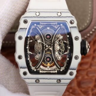AAA Replica Richard Mille RM53-01 KV Factory White Dial Mens Watch