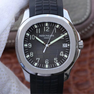 AAA Replica Patek Philippe Aquanaut 5167A-001 ZF Factory Stainless Steel Grey Dial Mens Watch