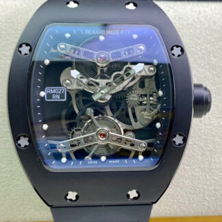 AAA Replica Richard Mille RM027 EUR Factory Black Dial Mens Watch