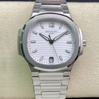 AAA Replica Patek Philippe Nautilus Ladies 7118/1A-010 3K Factory Stainless Steel Ladies Watch | aaareplicawatches.is