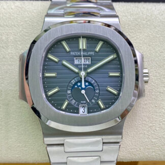 AAA Replica Patek Philippe Nautilus 5726/1A-014 PPF Factory Stainless Steel Blue Dial Mens Watch