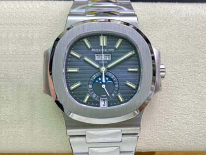 AAA Replica Patek Philippe Nautilus 5726/1A-014 PPF Factory Stainless Steel Blue Dial Mens Watch