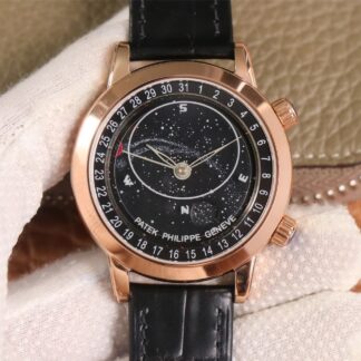 AAA Replica Patek Philippe Grand Complications 6102 TW Factory Rose Gold Starry Dial Mens Watch
