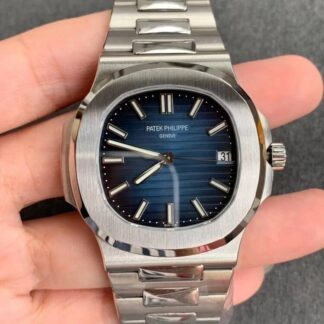 AAA Replica Patek Philippe Nautilus 5711/1A 010 GR Factory Stainless Steel Blue Dial Mens Watch