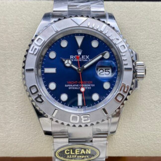 AAA Replica Rolex Yacht Master M126622-0002 Clean Factory Stainless Steel Blue Dial Mens Watch