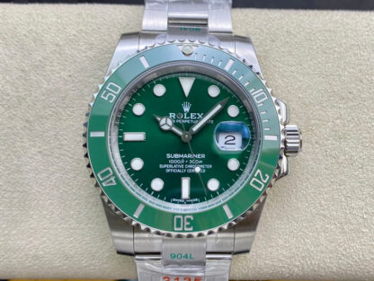 AAA Replica Rolex Submariner 116610LV-97200 ZF Factory Green Dial Mens Watch
