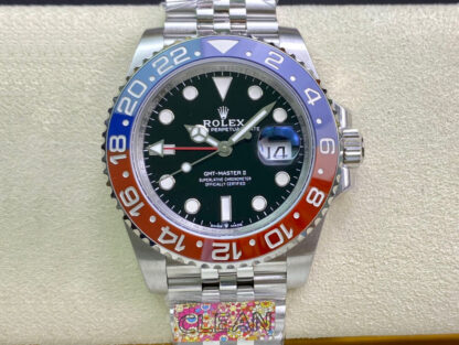 AAA Replica Rolex GMT Master II M126710BLRO-0001 Clean Factory Coke Ring Mens Watch