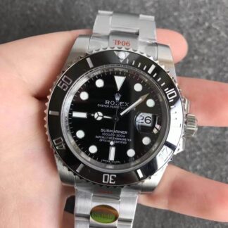 AAA Replica Rolex Submariner 116610LN Noob Factory V12 Stainless Steel Black Dial Mens Watch
