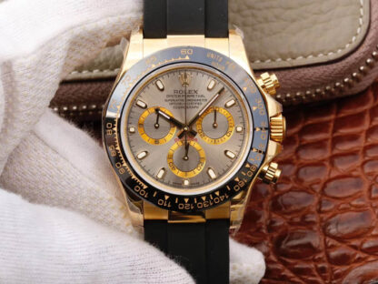 AAA Replica Rolex Daytona Cosmograph 116518LN JH Factory Grey Dial Mens Watch
